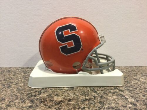 Mini casque Syracuse Orange Riddell sous licence NCAA flambant neuf ! - Photo 1/4