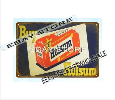Holsum Bread Baked Goods Store metal tin sign dorm room wall decor