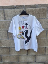 Vintage Looney Tunes Sylvester Tweety Jerzees T-Shirt Size XL 1994 Made In USA