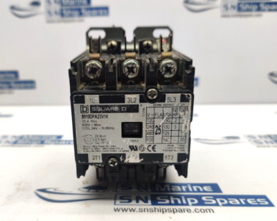 Square D 8910DPA23V14 Schütz 35A 600V Max Spule 24V 50/60Hz