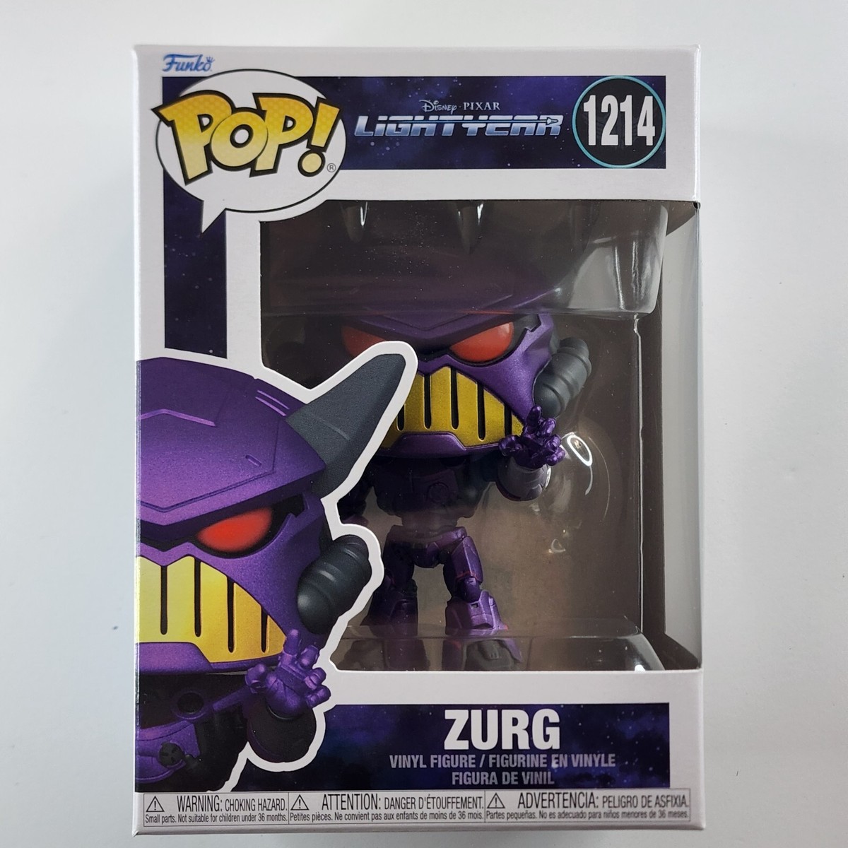 Funko POP Zurg #1214 Lightyear Vinyl Figure | eBay