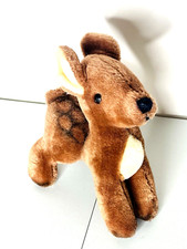 Vintage Dakin Fawn Plush 1985 8" RARE Nature Babies Standing Stuffed Animal