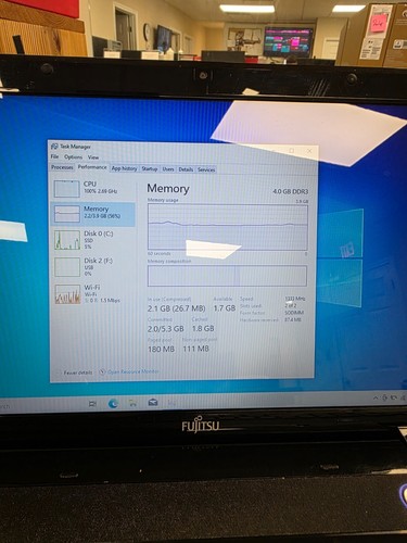 Fujitsu Lifebook AH531 Laptop 15.6" Intel i5-2410M, 4GB RAM, 240GB SSD, Win 10 - Afbeelding 15 van 16