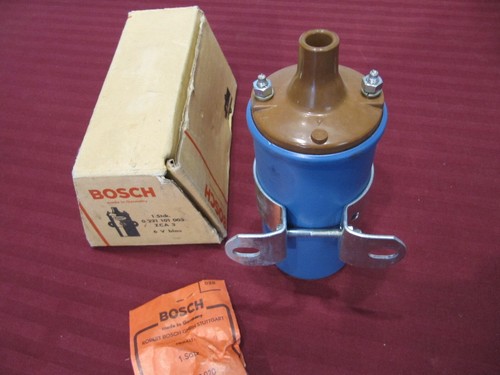 NOS German Bosch 6 Volt Blue Coil – 356 Porsche 0 221 101 003 - Picture 5 of 9