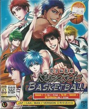 DVD Anime KUROKO'S Basketball Season 1-3 (VOL 1-78) +Tip Off +Special+NG 1-22