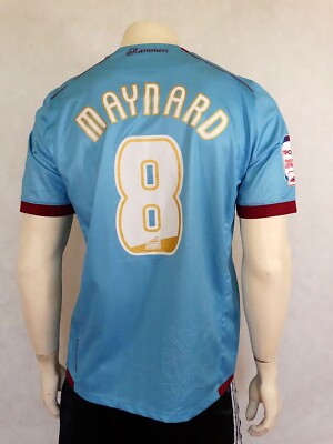 Maillot West Ham United 2011 Macron - Extérieur Blanc - Taille XL - Occasion