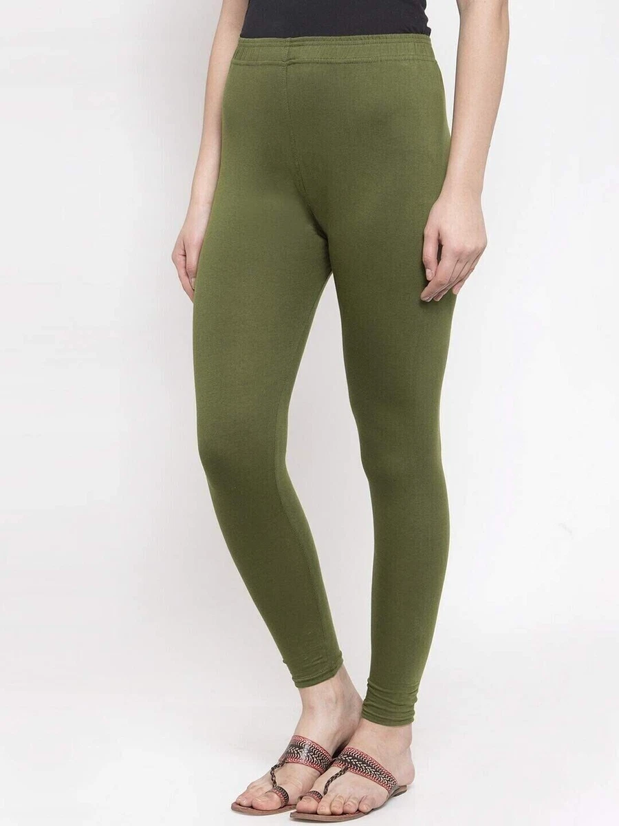 Mehndi colour leggings top