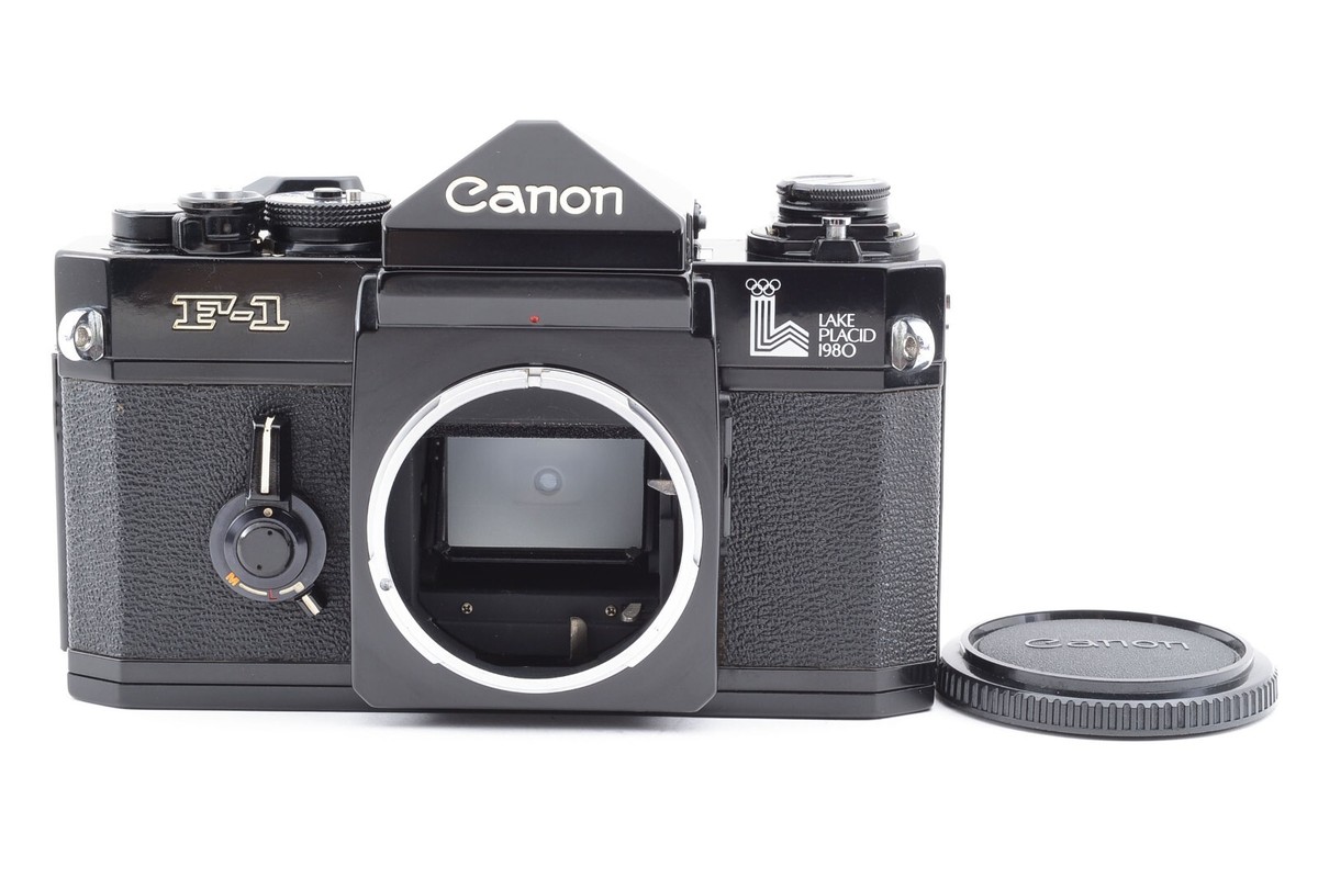 Canon F-1 ブラック LAKE PLACID 1980 Canon F-1 Black Paint Lake Placid 1980 Olympic Games #644898