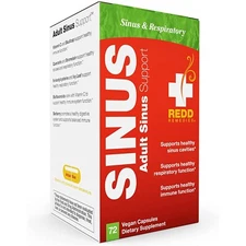 Redd Remedies Adult Sinus Support, 72 Vegan Capsules