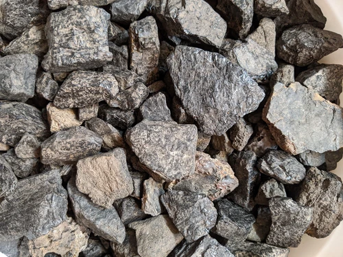 Anthracite Coal  3lb Pennsylvania Mixed Combusted Blacksmith Geological Sample