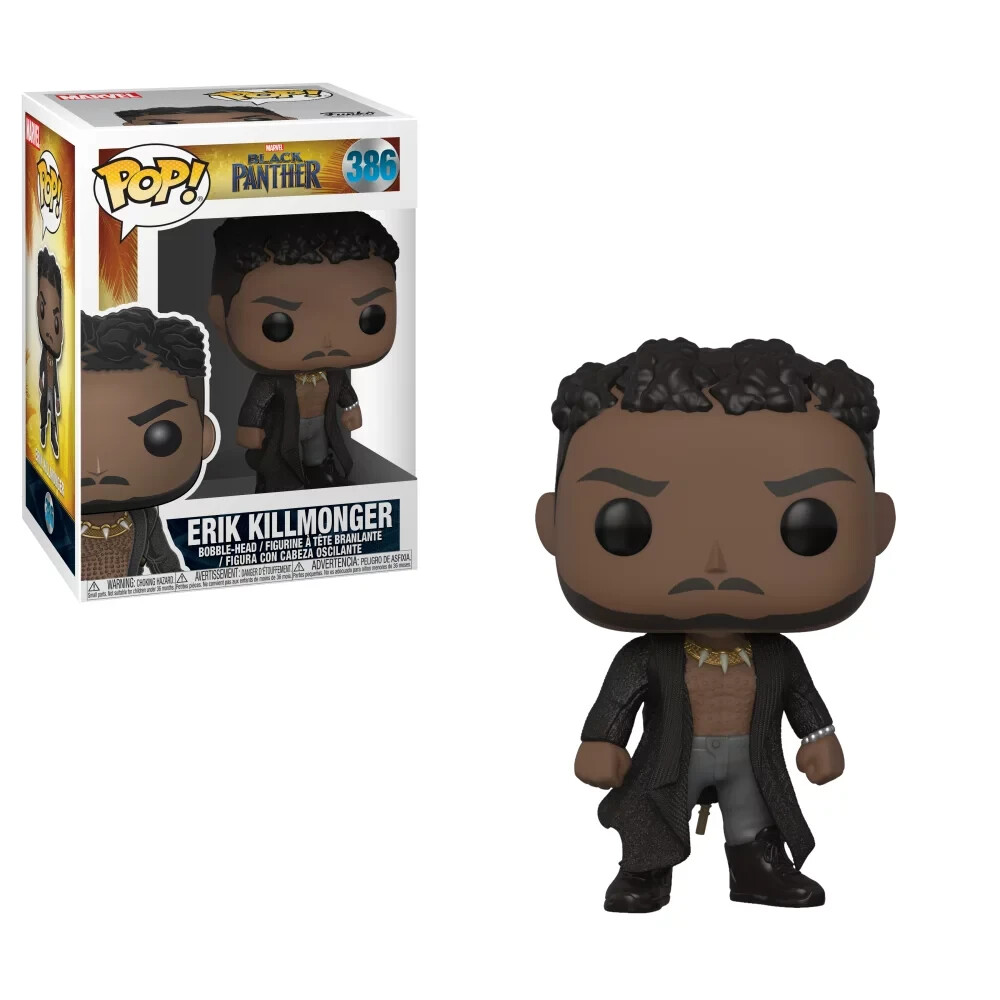 Pop! Marvel Black Panther Series 2 Erik Killmonger w Scar #386