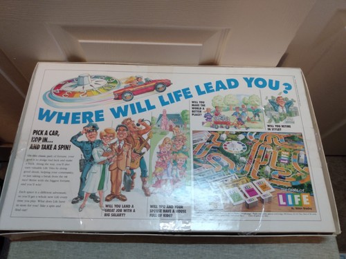 Vintage 1991 Milton Bradley The Game of Life Board Game - Complete Without Ring - Picture 3 of 15