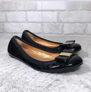 spade ballet flats kate patent bow leather tok york gold