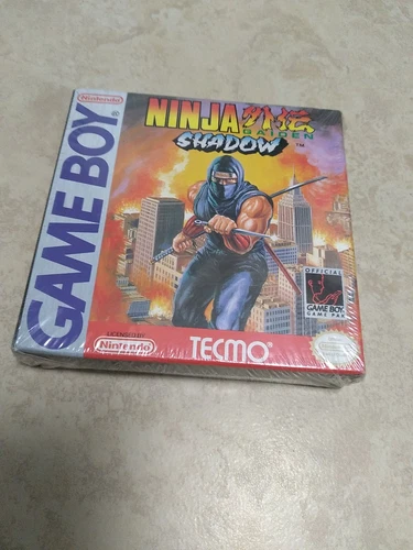 Ninja Gaiden: Shadow (Nintendo Game Boy) NEW FACTORY SEALED H-SEAM, RARE