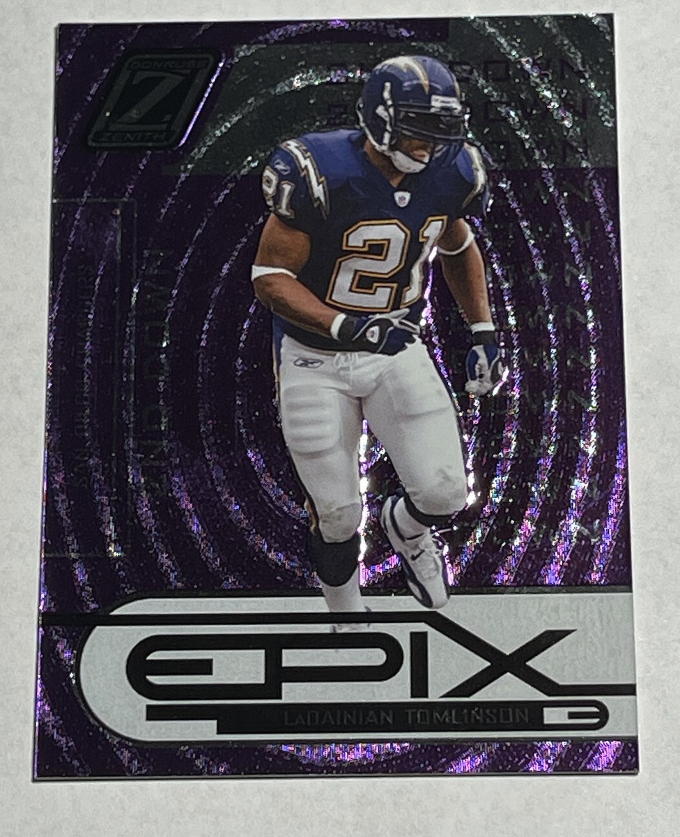 2005 Donruss Zenith - Epix LaDainian Tomlinson #E-19 2nd Down