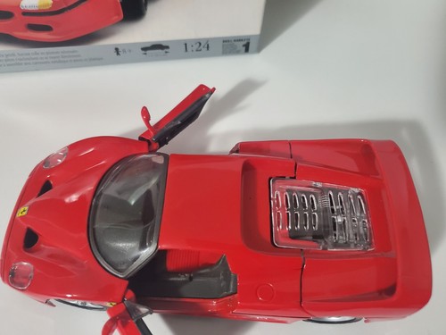 1-24 Testors Die Cast Metal Ferrari F50 New Build Super Nice - Picture 7 of 7