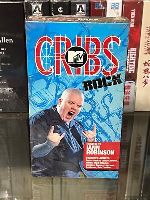 MTV - Cribs: Rock (VHS) Hosted By Iann Robinson VHS VIDEO TAPE! BRAND NEW!