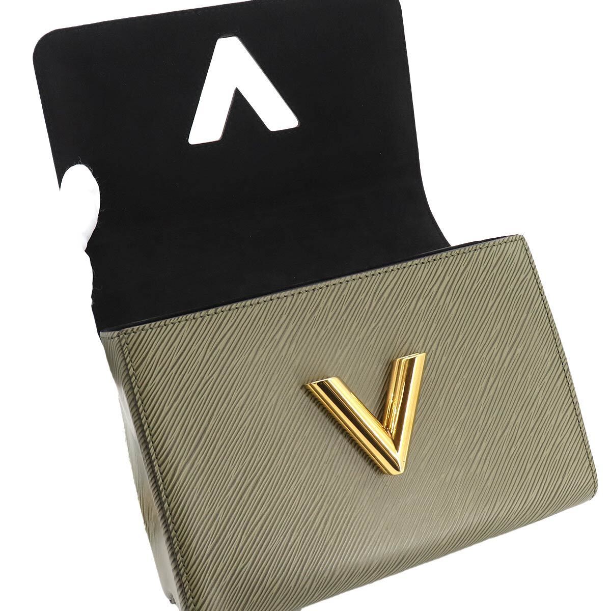 LOUIS VUITTON Epi Monogram Twist MM Shoulder Bag Leather LOUIS VUITTON Epi Monogram Twist MM Shoulder Bag Leather
