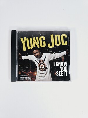 YUNG JOC - I Know You See It - SINGLE VERSION & INSTRUMENTAL PROMO DJ CD Single