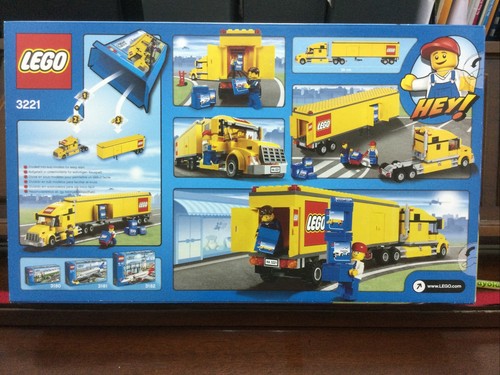New LEGO City Truck (3221) Retired Set in Sealed Box - Picture 2 of 2