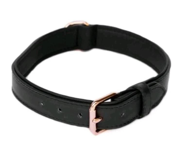 ZippyPaws Legacy Collection Dog Collar Black Leather Size  XL 18-22" - Image 2 of 4
