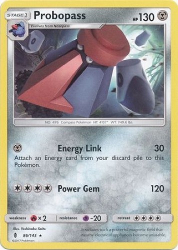 4 x Probopass (Guardians Rising 86/145) - Rare