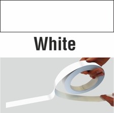 WHITE Vinyl Boat Striping Tape, Coveline, Boot Topping, Marine Tape 6mm - 300mm