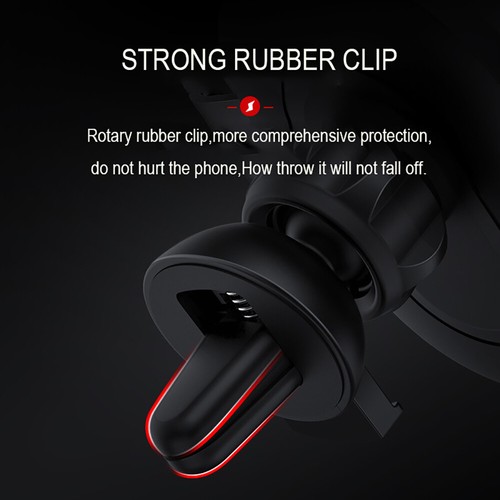 Wireless Automatic Clamping Smart Sensor Car Phone Holder Fast Charger Mount 10W - Picture 9 of 13