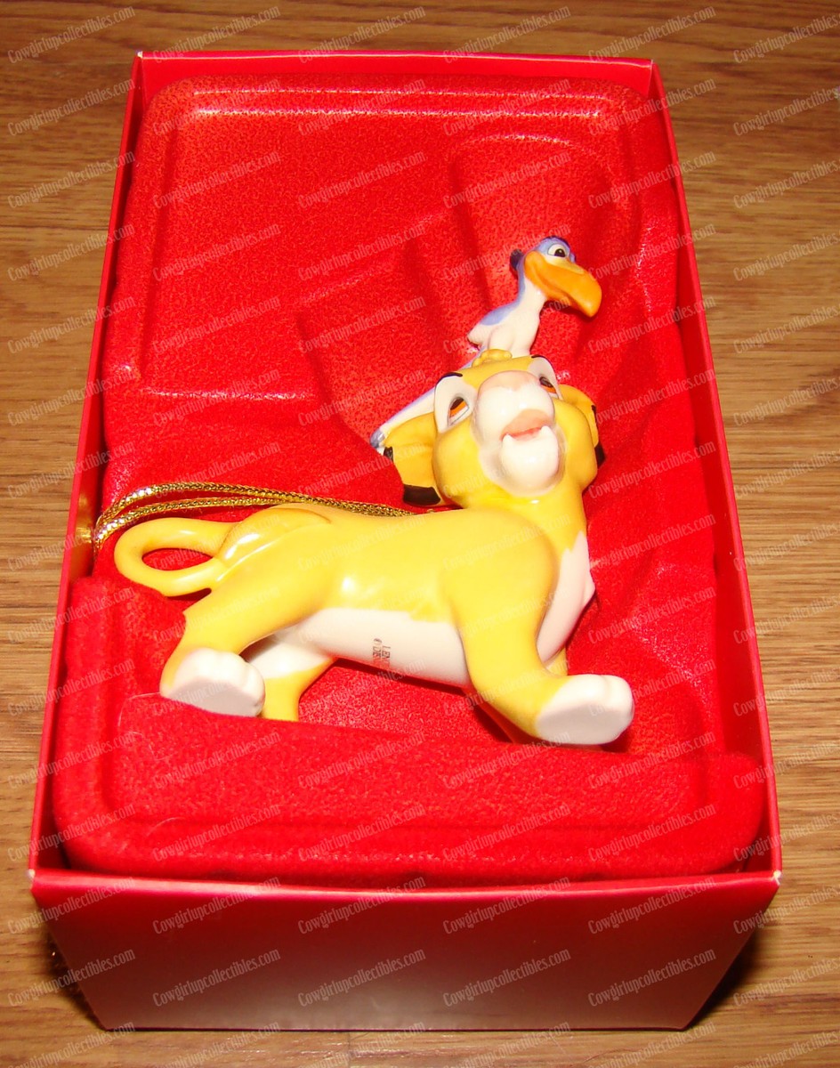 Disney Showcase by Lenox, SIMBA & ZAZU Ornament (870659