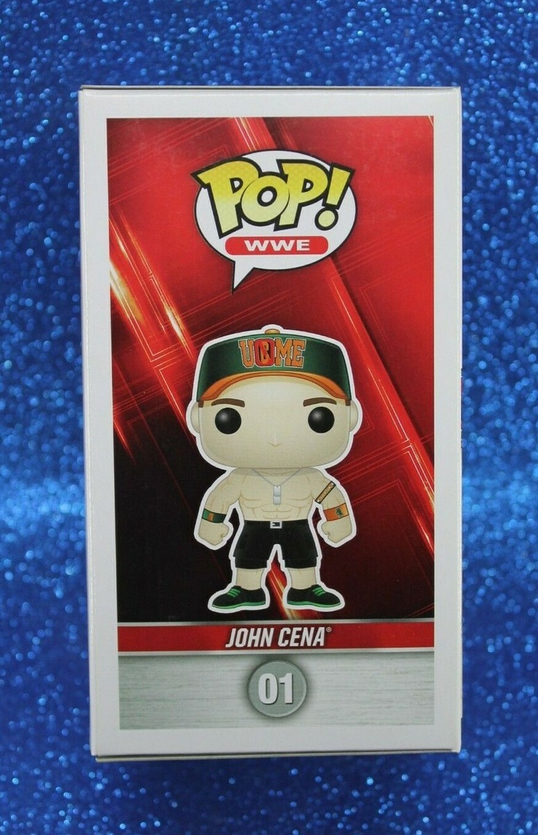 FUNKO POP WWE #01 JOHN CENA GREEN & ORANGE VAULTED VINYL FIGURE
