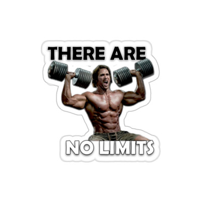 Mike O'Hearn Motivational Sticker ''There Are NO LIMITS''