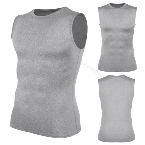 Mens Gym Muscle Singlets Workout Tank Top Bodybuilding Sleeveless Tee - Picture 24 of 30
