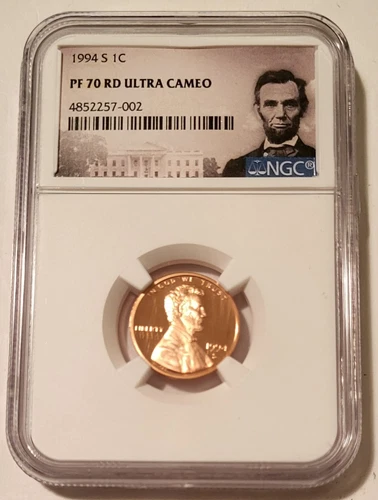 1994 S Lincoln Memorial Cent Proof PF70 RED UC NGC Portrait Label