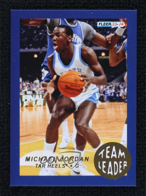 2013-14 Fleer Retro 1992-93 Team Leaders Michael Jordan #15 HOF