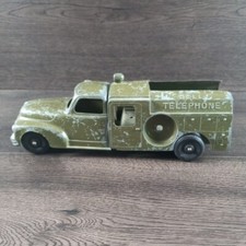 Vintage Hubley Kiddie Toy No. 479 Green Bell Telephone Truck Made In USA
