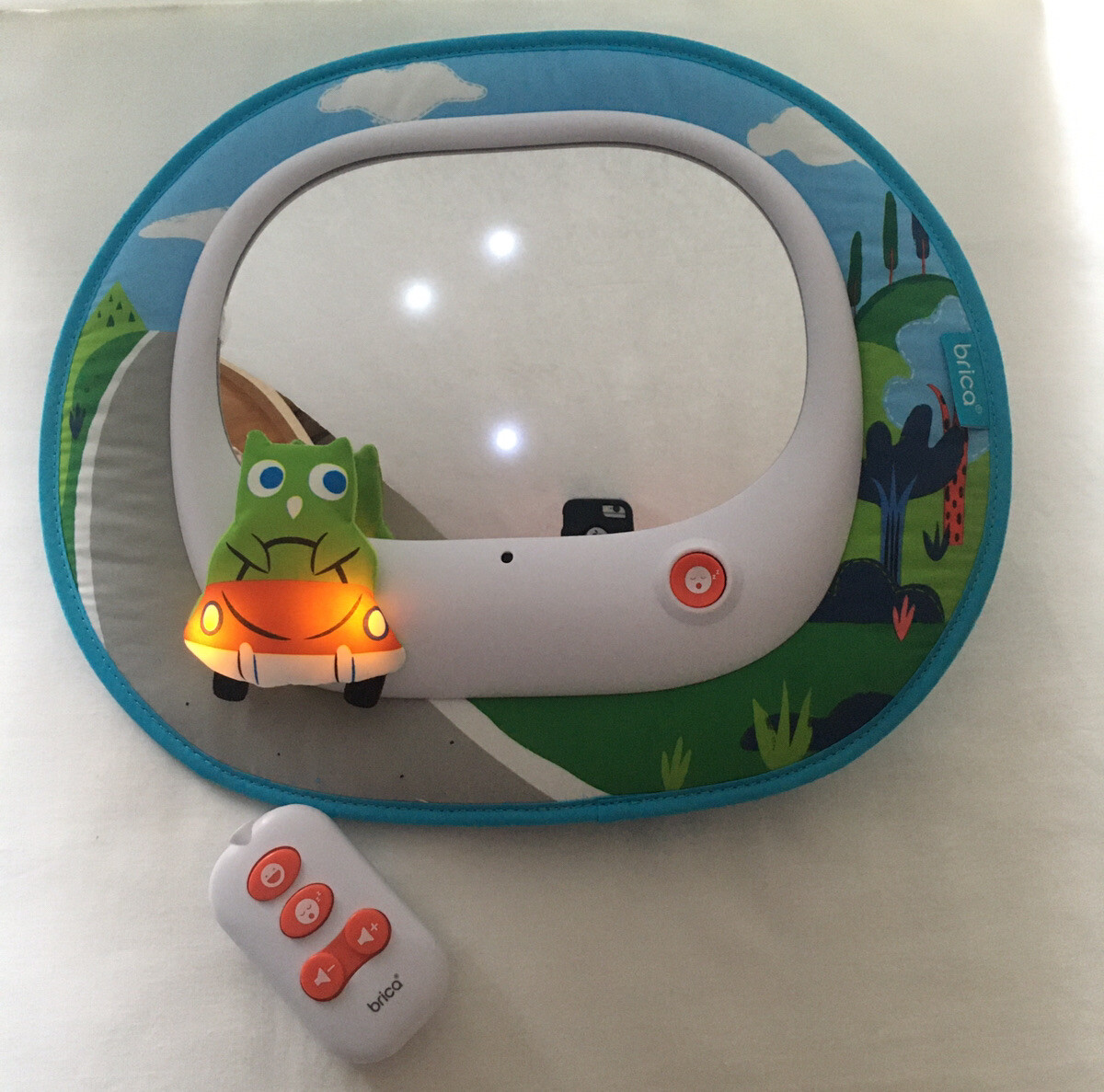 brica mirror with remote