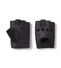 Harley-Davidson H-D Fingerless Leather Riding Gloves fingerlose Leder Handschuhe