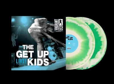 The Get Up Kids Live At The Granada Theater 2 x LP Green White Swirl Vinyl /500