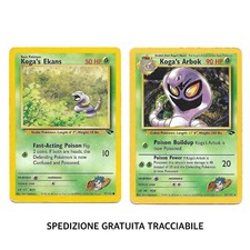 77/132 KOGA'S EKANS + ARBOK Carte Pokemon • GYM CHALLENGE • ENG