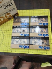 6 Teac Crc 90 Cassette Tapes  And The Original Box
