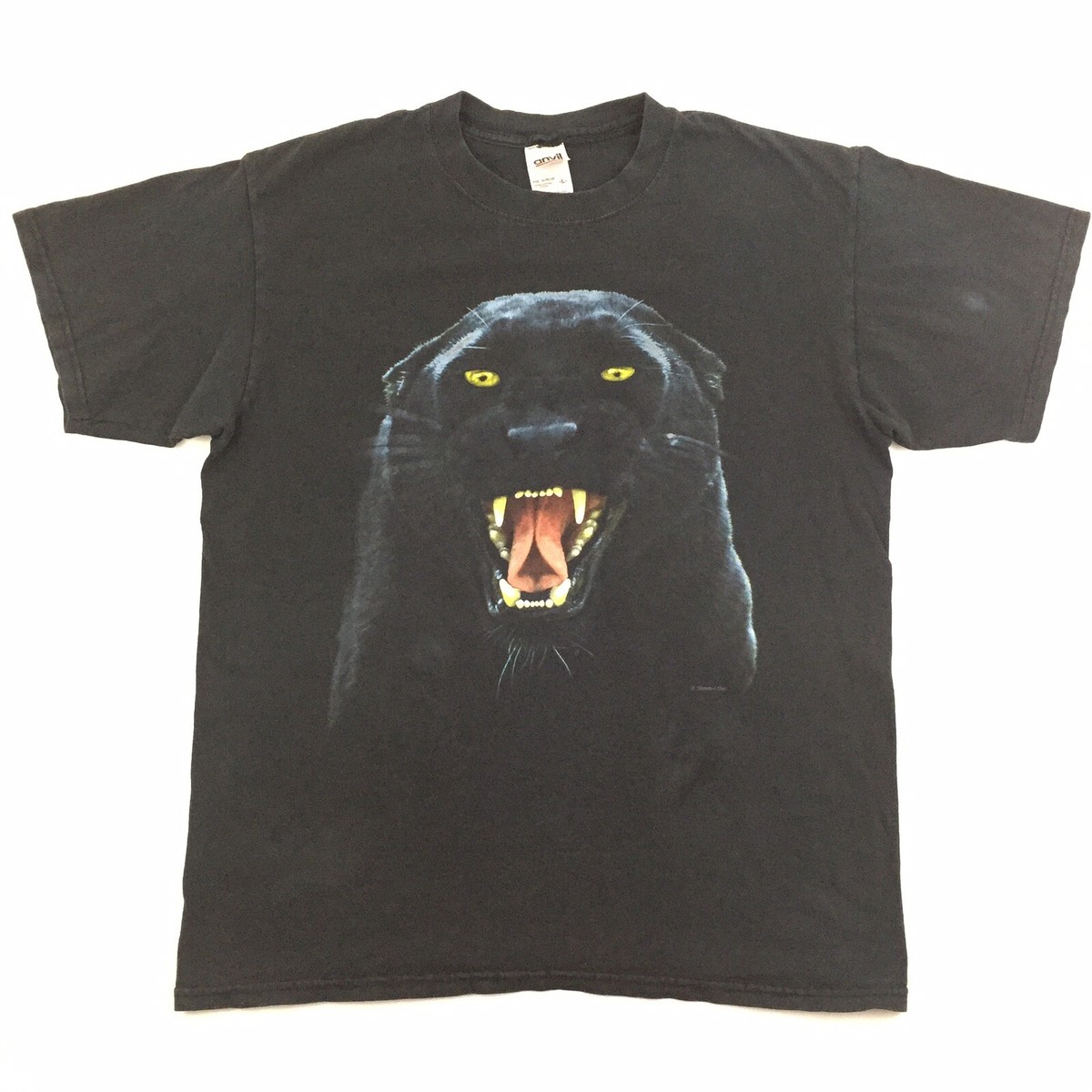 希少 90's Human-i-Tees Black Panther Tシャツ s-l400.jpg