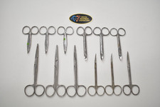 LOT of 12 Various Surgical Stainless Steel Medical Scissors - Super Value Sale