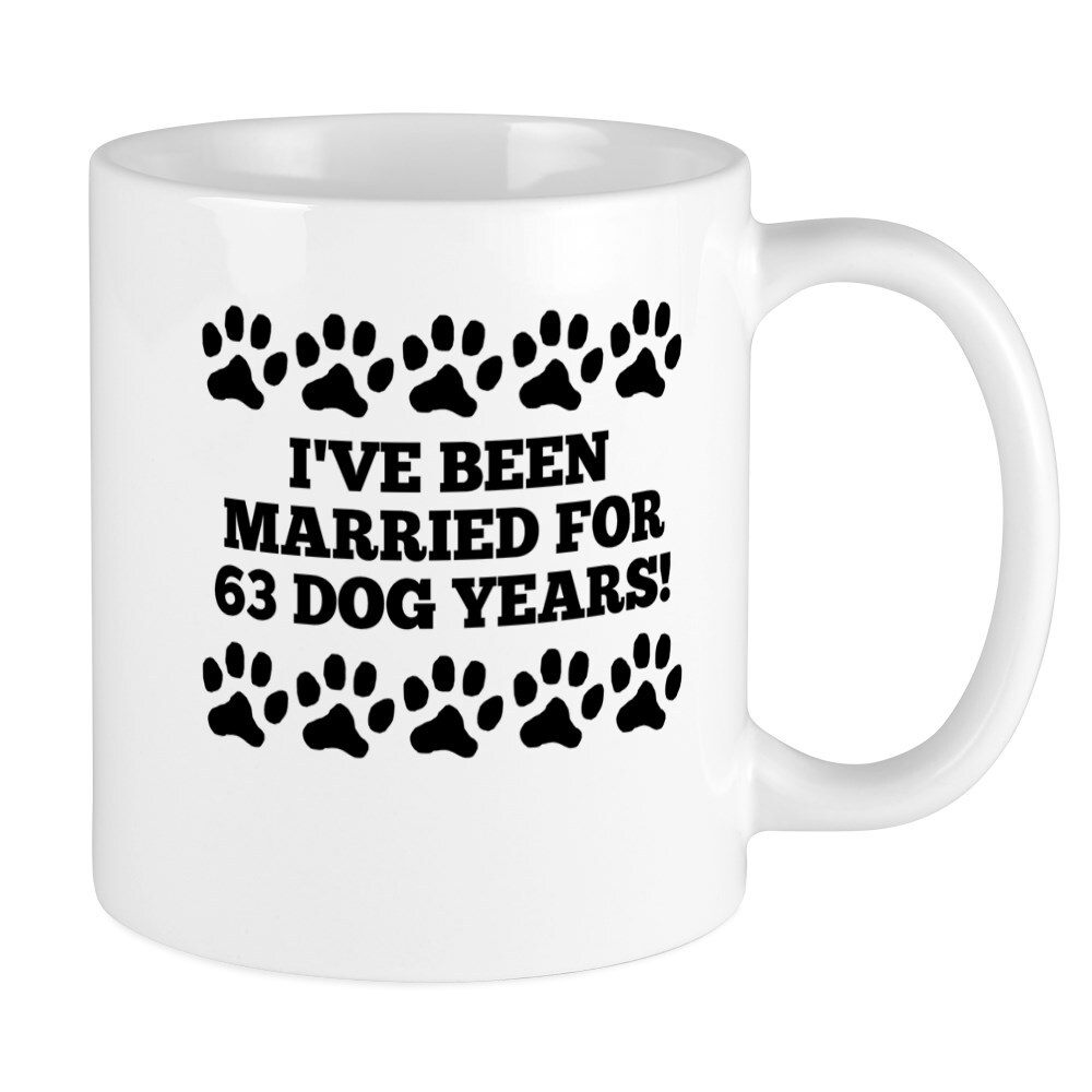 CafePress 9Th Anniversary Dog Years Mugs 11 oz Ceramic Mug (1614247401)