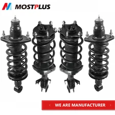 Set(4) Shocks Struts w/ Coil Spring Assembly For 2007-2011 Honda CR-V CRV 2.4L