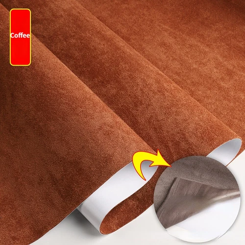 Self Adhesive Suede Fabric Film Sticker Stretch DIY Car Interior 50x150cm - Picture 20 of 37