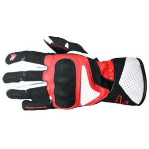 Frank Thomas Dynamic Ii Motorcycle Gloves Mens Black Red