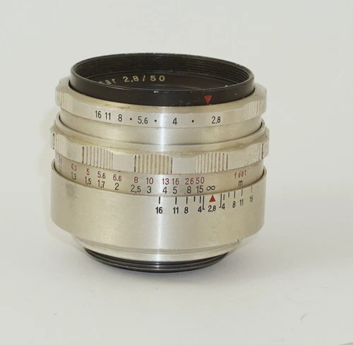 Zeiss Tessar f2.8 50mm M42 Screwmount Rear Lens