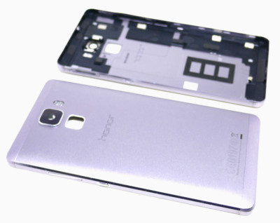 Huawei Honor 7 PLK-L01 Akkudeckel Backcover Akkufachdeckel Kameraglas Grau