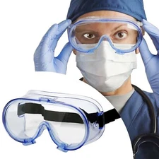 Safety Dental Medical Goggles Lab Work Eye Protective Wildfire Anti Smoke Dust