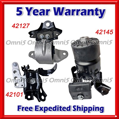 O119 Fits 2019-23 Toyota RAV4 2.5L GAS AWD AUTO Canada Built Motor & Trans Mount
